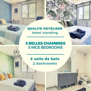 Poète Avec Jardin 3 Parking Gratuit Villa
